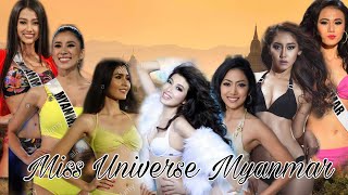 Miss Universe Myanmar (2013 to 2019)Swimsuit Score