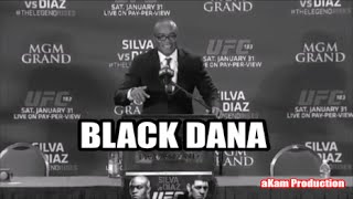 Anderson Silva as Black Dana Selling Wolf Tickets at UFC 183 Post Fight Press Conference