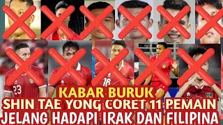 STY Coret 11 pemain Timnas jelang hadapi Irak dan Filipina di kualifikasi piala dunia 2026