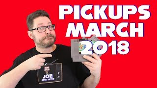 Game Pickups - March 2018 - Nintendo, XBox and more! - Joe Goes Retro