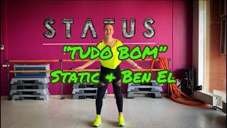 Tudo Bom - Static & Ben El | Zumba | Brazilian Funk | Samba | Choreo by Valeria Krivosheina