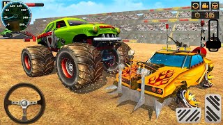 Monster Truck Demolition Derby Game： Beamng drive 2024 -  - Android Gameplay #26