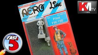 AeroLine FW-190 Pilot & Dog (1/48)