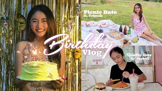 My Almost Forgotten Birthday Vlog: picnic date, me time & more ✨