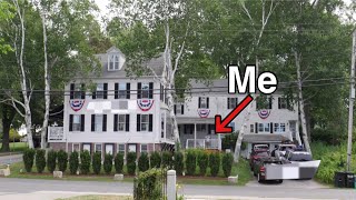 I STAYED in a MANSION in MAINE!!