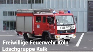 [Löschgruppe Kalk] Einsatzfahrten Löschzug 10 Berufsfeuerwehr und Löschgruppe Kalk