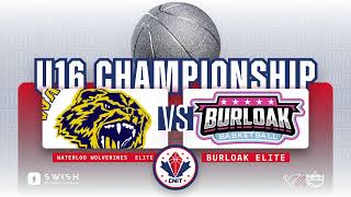 NPH CNIT WATERLOO WOLVERINES vs BURLOAK ELITE - U16 CHAMPIONSHIP