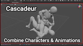 How to Combine Two Animations in Cascadeur: Step-by-Step Tutorial