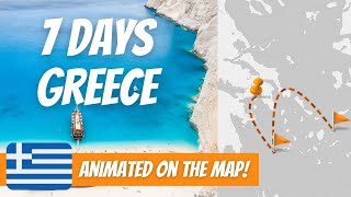 1 Week in GREECE | 7 Days Itinerary | Backpacking