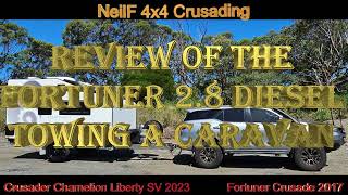 #0203 Review of Fortuner towing a Caravan