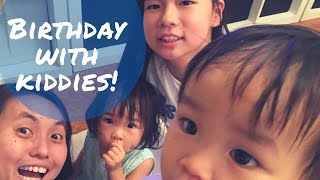 Super Fun Birthday Celebration with da Kiddies!