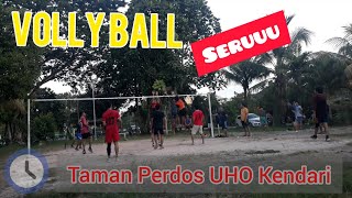 VOLLY SORE Di Taman Perdos UHO Kendari