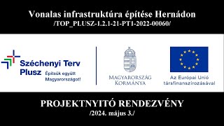 Kerékpárút építése Hernádon / Projektnyitó rendezvény 2024