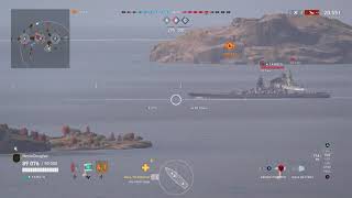 Yamato 1-shot kill - World of Warships Legends