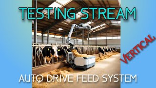 🔴 LIVE  VERTICAL 🔴 #fs22  -  AUTODRIVE & CP Automating Cowbarn testing