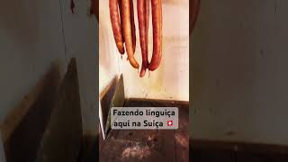 Você sabe fazer linguiça? Essa foi a primeira vez 🇨🇭#vocesabia #roça #comida #culinaria #aprender