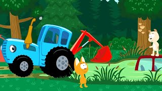 Котенок и волшебный гараж 🐱 Все серии подряд (сборник 3) 🚜 Мультфильм для детей