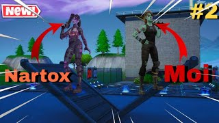 1V1 BUILDFIGHT AVEC LE YOUTUBEUR NARTOX SUR  FORTNITE #2