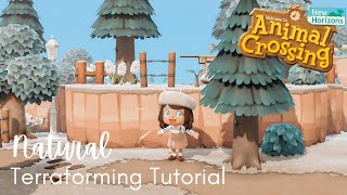 Natural Terraforming Tutorial & Ideas | Animal Crossing New Horizons