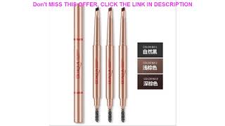 Review 100Pcs/Lot BIOAQUA Brand eyebrow pencil make up tools automatic waterproof eyebrow pencil Li