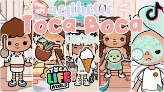 🍓45 minutes of Aesthetic Toca Boca (routines, roleplay, cooking etc.)| Toca Boca