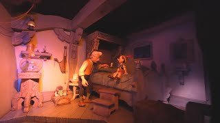 Pinocchio's Daring Journey Ride at Disneyland - 4K Dark Ride POV - Disney Parks