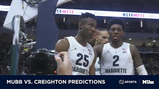 Marquette vs. Creighton Predictions