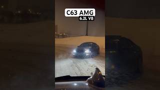 Full snow drift video below. DRIFT SESSION C63