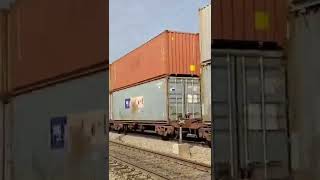 Single ALCo hauling Double  Stack Container Freight