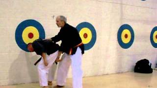 University of Wyoming Self-Defense clinic, by Soke Hausel of Mesa and Gilbert, Arizona