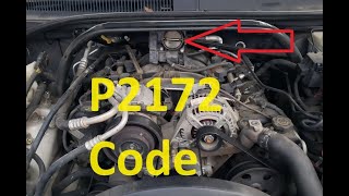 Causes and Fixes P2172 Code: Throttle Actuator Control System – Sudden High Air Flow Detected