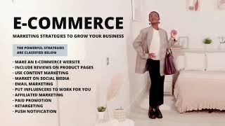 Ecommerce marketing strategies 2022