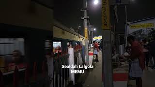 Sealdah Lalgola MEMU #sealdah #memu #railfans #indianrailways #lalgola #kolkata #bidhannagar