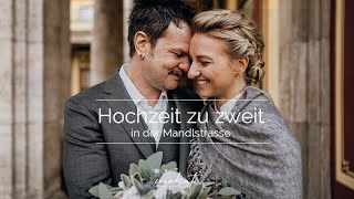 Heiraten zu zweit im Standesamt München Mandlstrasse