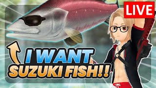 Fishing for Suzuki Fish!! - Toram Online Live Stream #shorts