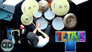 Tetris | Theme A - Drum Cover [DonutDrums & String Player Gamer]