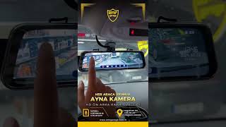 Araç içi ayna kamera geri görüş dvr kayıt cihazı