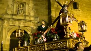 Emocionante llegada al templo de Nuestro Padre Jesus Nazareno de Mengibar