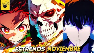 🔥 ANIMES IMPERDIBLES NOVIEMBRE 2024: NETFLIX, Crunchyroll, Disney+, Animeflv xd y más...