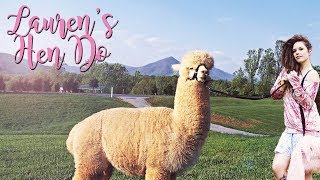 Hen do (part two) Alpaca Walking! | VLOG