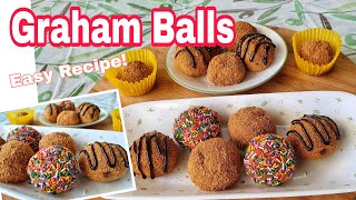 GRAHAM BALLS | No Bake No Oven No Mixer | Negosyo Ideas