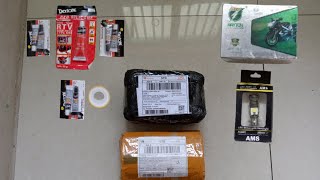 UNBOXING DAN REVIEW PAKET, LEM DEXTONE & LAMPU UTAMA LED