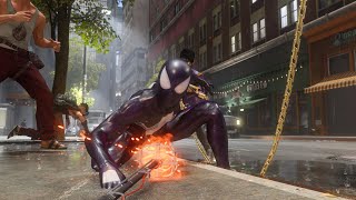 Marvel's Spider-Man 2 - Classic Black Suit Free Roam Gameplay (4K 60fps)