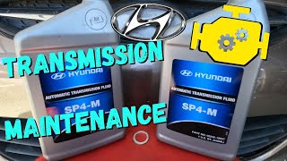 HOW TO CHANGE TRANSMISSION FLUID IN HYUNDAI ACCENT| Got 75% fluid flushed out with two Drain & Fills