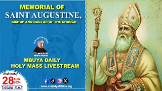 MEMORIAL OF ST. AUGUSTINE, Bishop and Dr. of the Church |Daily TV Mass, Wednesday  28th August, 2024