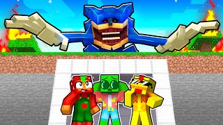 Doomsday Bunker vs SHIN SONIC in Minecraft!