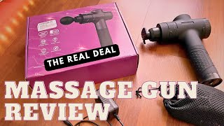 The Real Deal: Massage Gun Review and Demo | The Stuff Zone