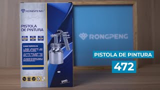 Pistola de Pintura de Sucção 472 - Rongpeng | MGL do Brasil