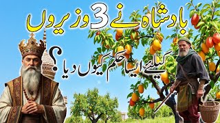 Badshah Aur 3 Waziron Ka Waqia | Badshah Ki Ajeeb Kahani | Islamic Moral Story