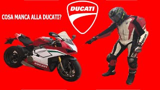 HO UNA RICHIESTA DA FARE ALLA DUCATI CHE CAMBIERA' LA VITA DEI MOTOCICLISTI!